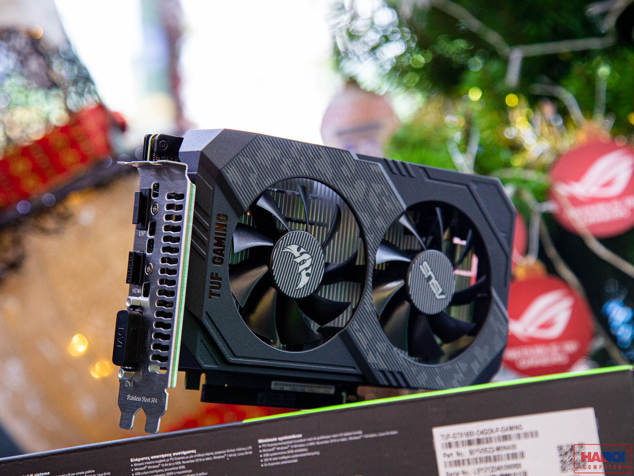 Card màn hình Asus TUF GTX 1650-O4GD6-P-GAMING